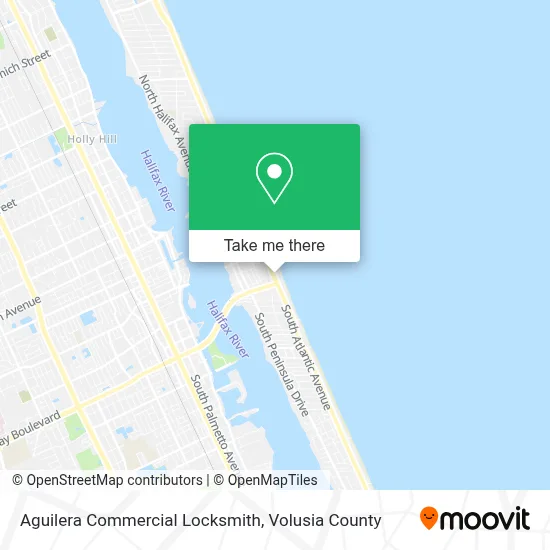Aguilera Commercial Locksmith map