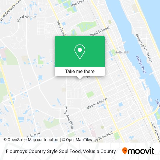 Mapa de Flournoys Country Style Soul Food