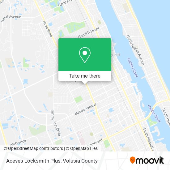 Mapa de Aceves Locksmith Plus