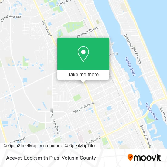 Aceves Locksmith Plus map