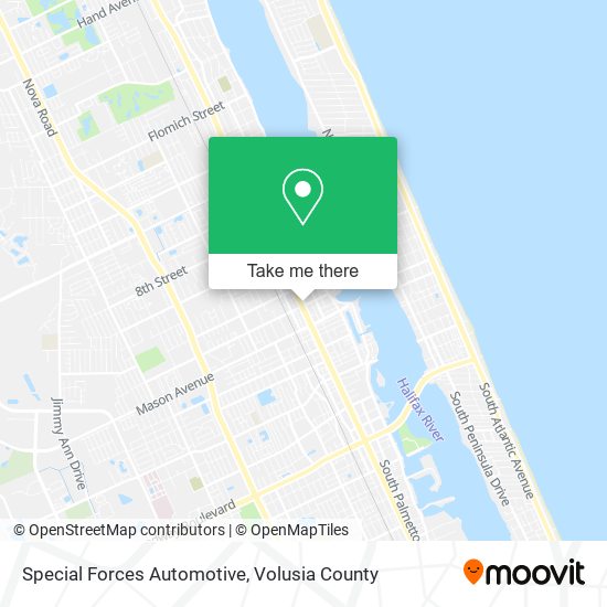 Mapa de Special Forces Automotive