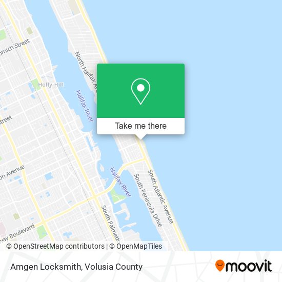 Amgen Locksmith map