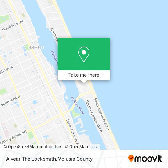 Alvear The Locksmith map