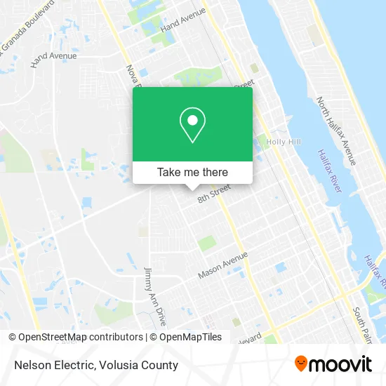 Nelson Electric map
