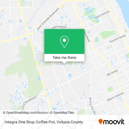 Mapa de Integra One Stop Coffee Pot