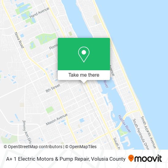 Mapa de A+ 1 Electric Motors & Pump Repair