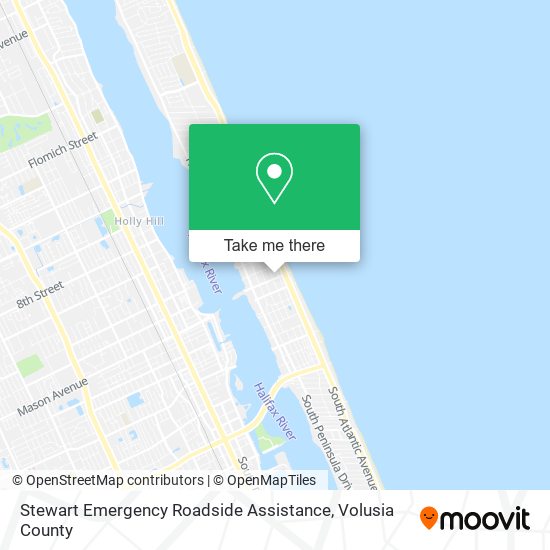 Stewart Emergency Roadside Assistance map