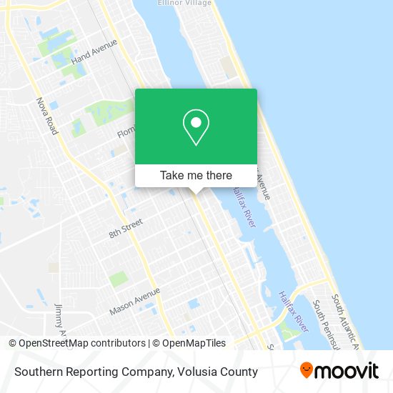 Southern Reporting Company map