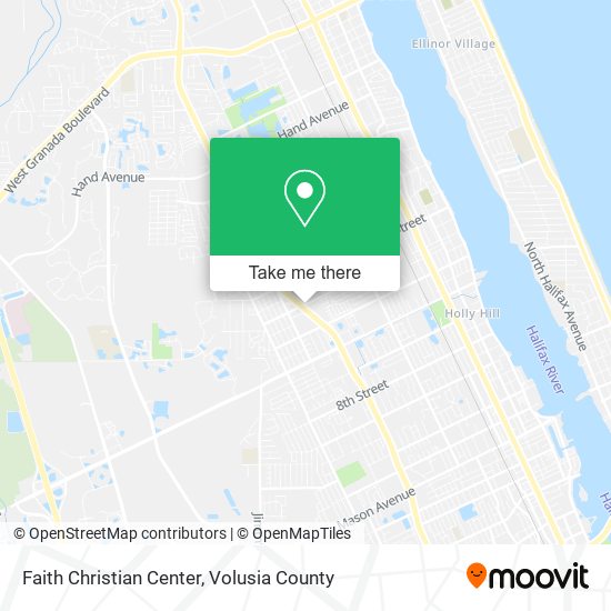 Faith Christian Center map