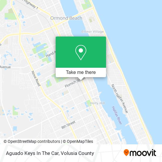 Aguado Keys In The Car map
