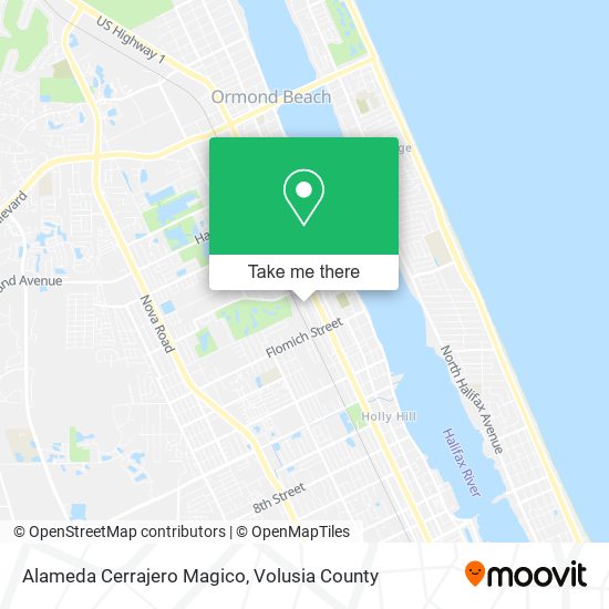 Mapa de Alameda Cerrajero Magico