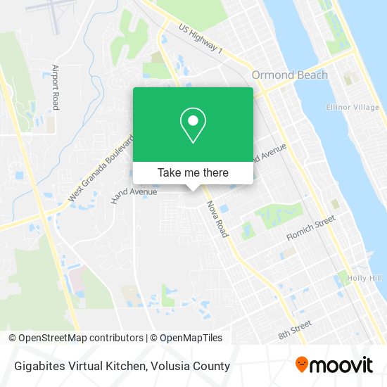 Gigabites Virtual Kitchen map