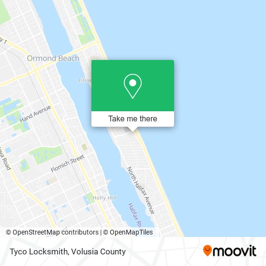 Tyco Locksmith map