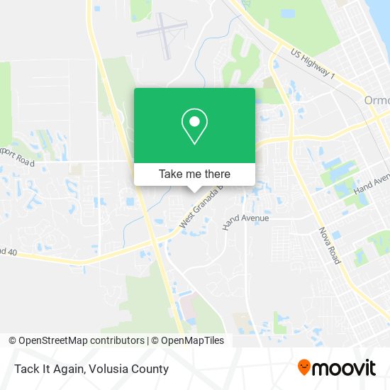 Mapa de Tack It Again