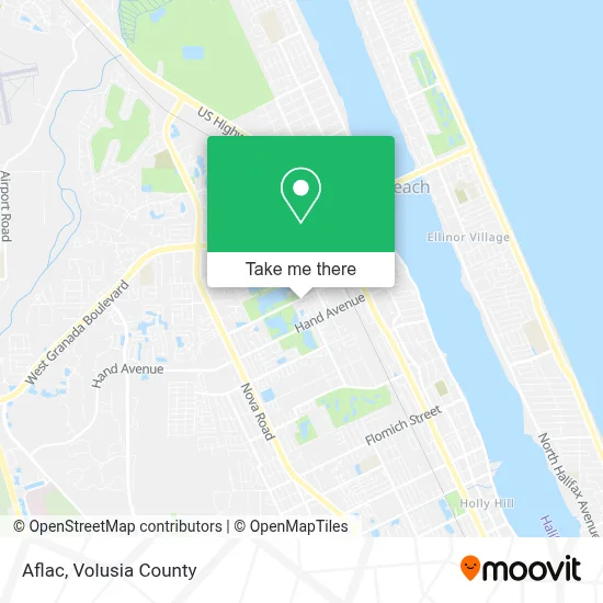Aflac map
