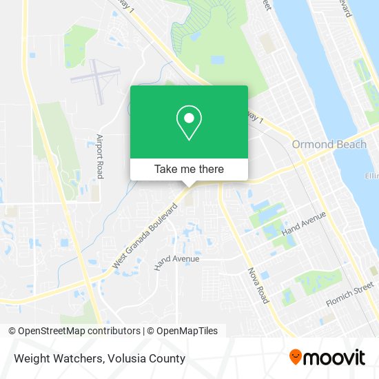 Mapa de Weight Watchers