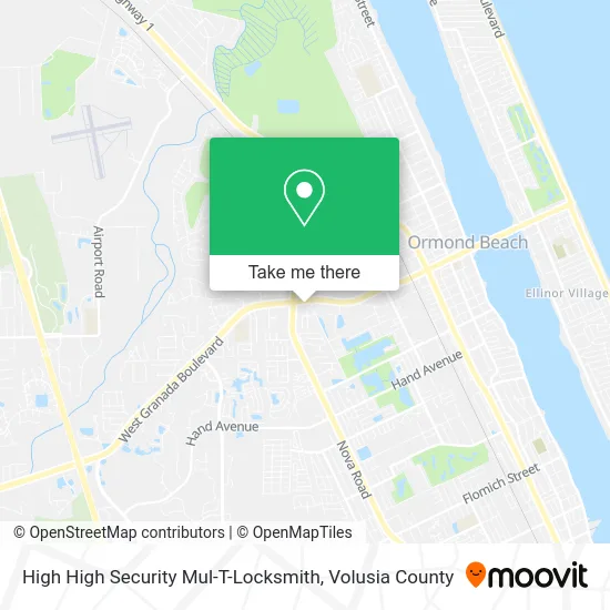High High Security Mul-T-Locksmith map