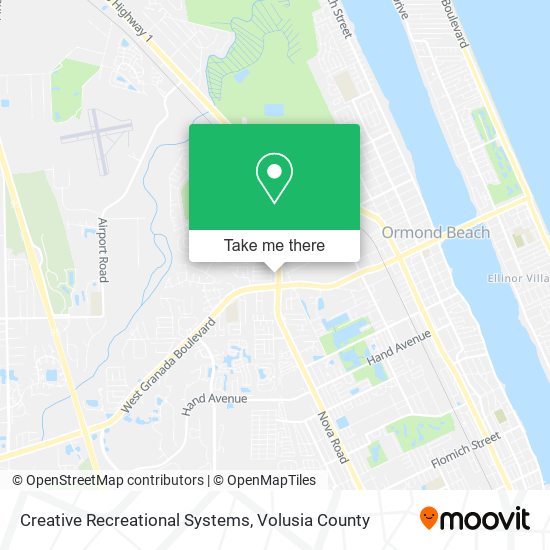 Mapa de Creative Recreational Systems