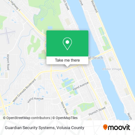 Guardian Security Systems map