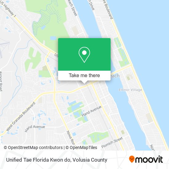 Unified Tae Florida Kwon do map