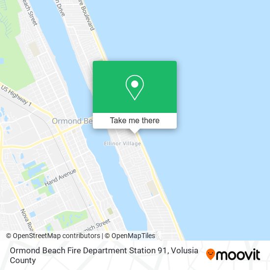 Ormond Beach Fire Department Station 91 map