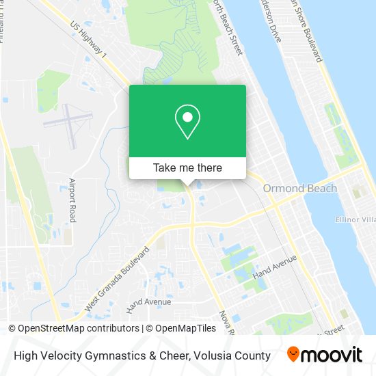 High Velocity Gymnastics & Cheer map