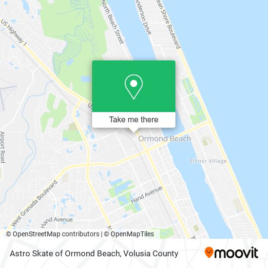 Mapa de Astro Skate of Ormond Beach