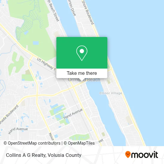 Collins A G Realty map