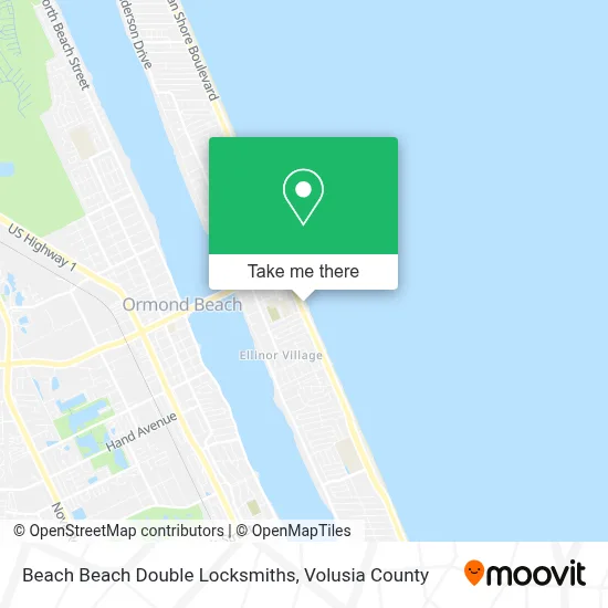 Beach Beach Double Locksmiths map