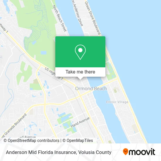 Anderson Mid Florida Insurance map