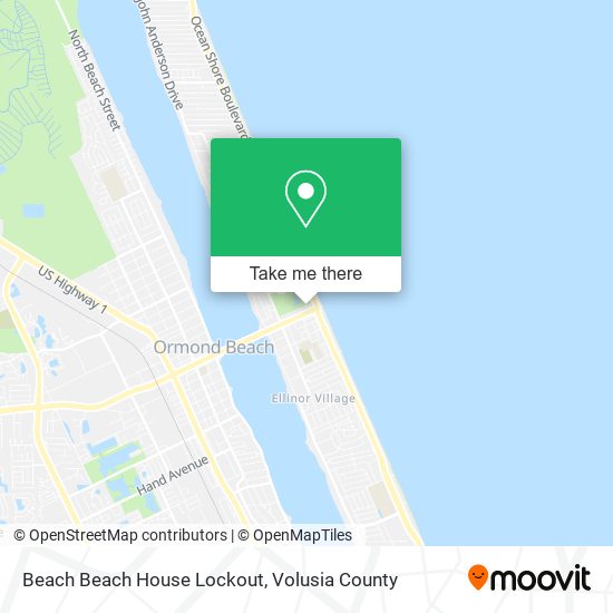 Mapa de Beach Beach House Lockout