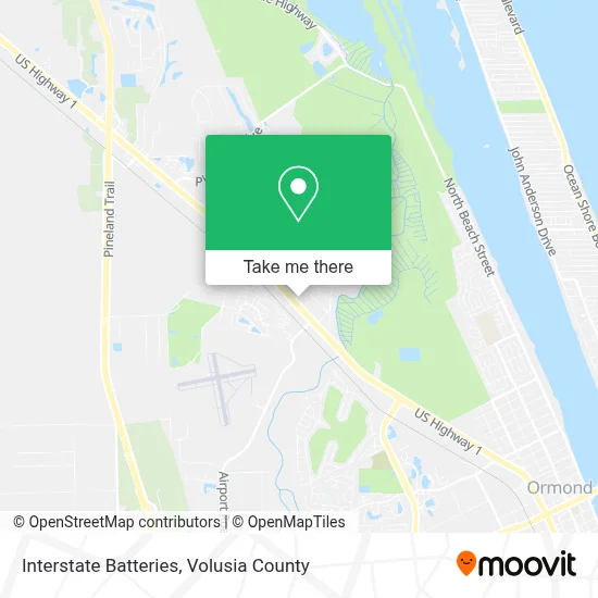 Interstate Batteries map