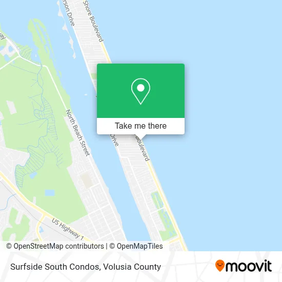 Surfside South Condos map