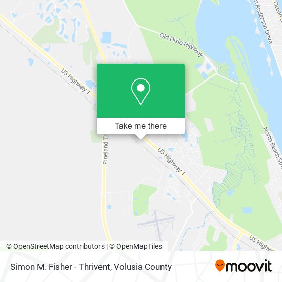 Simon M. Fisher - Thrivent map