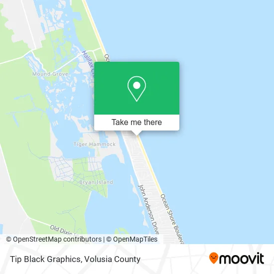 Tip Black Graphics map