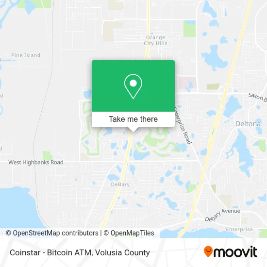 Coinstar - Bitcoin ATM map