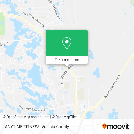 ANYTIME FITNESS map