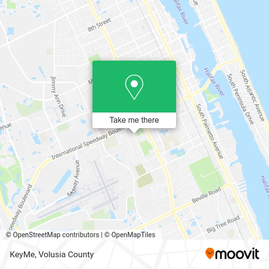KeyMe map