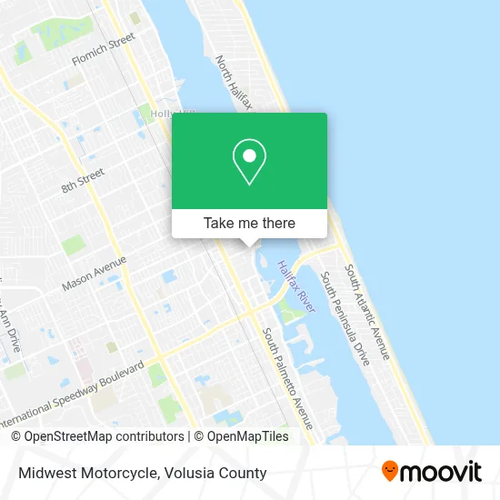 Midwest Motorcycle map