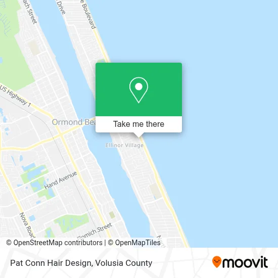 Pat Conn Hair Design map