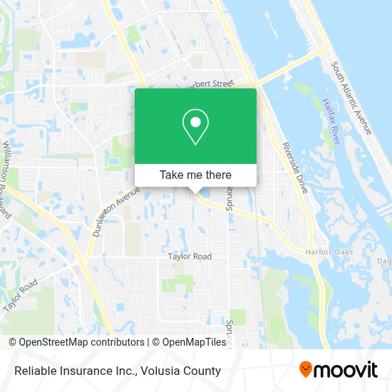 Reliable Insurance Inc. map