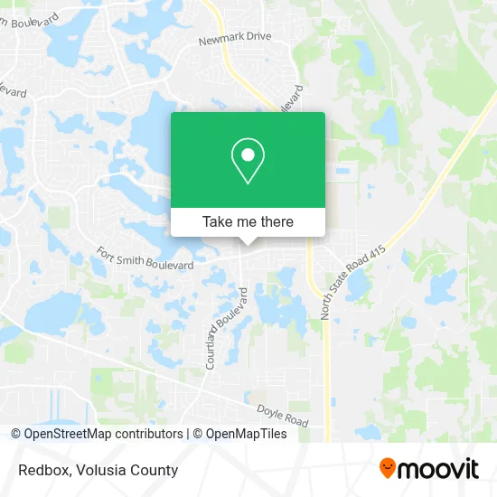 Redbox map