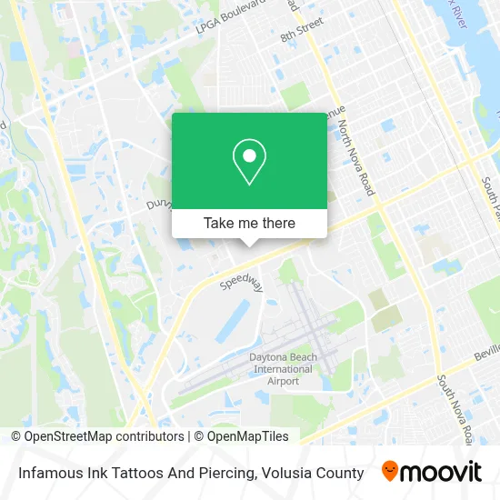 Infamous Ink Tattoos And Piercing map