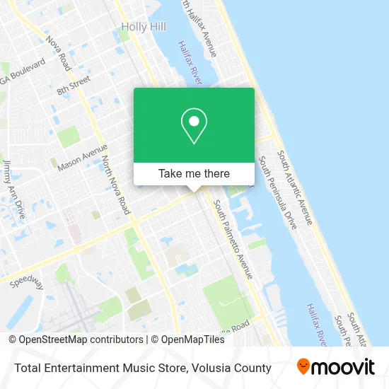 Total Entertainment Music Store map