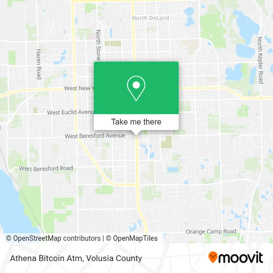 Athena Bitcoin Atm map