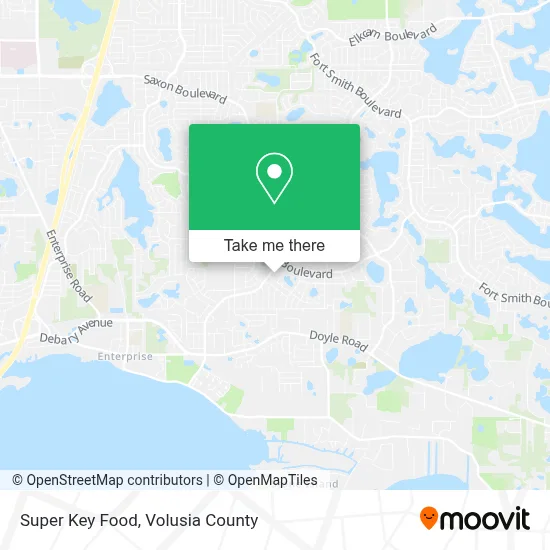 Super Key Food map