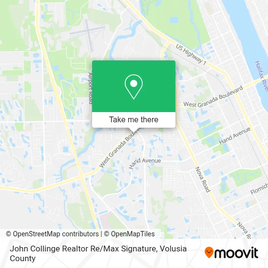 John Collinge Realtor Re / Max Signature map