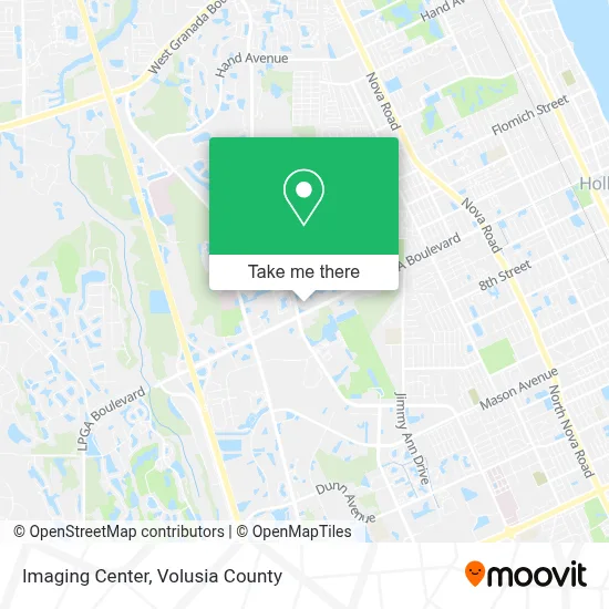 Imaging Center map