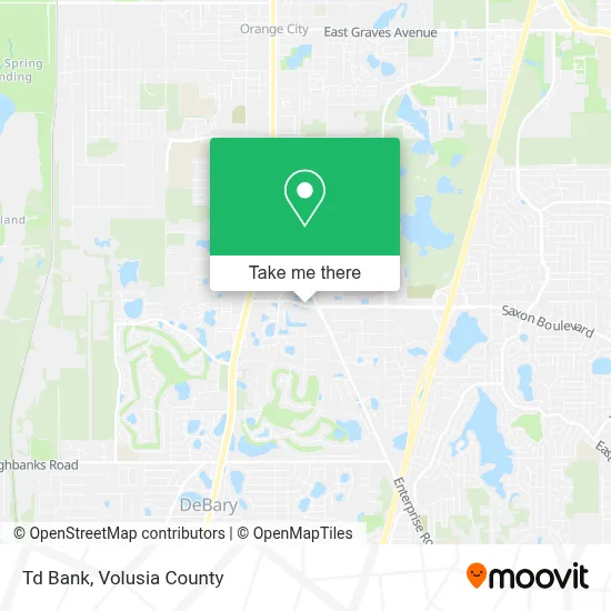 Td Bank map