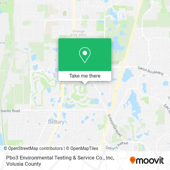 Pbo3 Environmental Testing & Service Co., Inc map